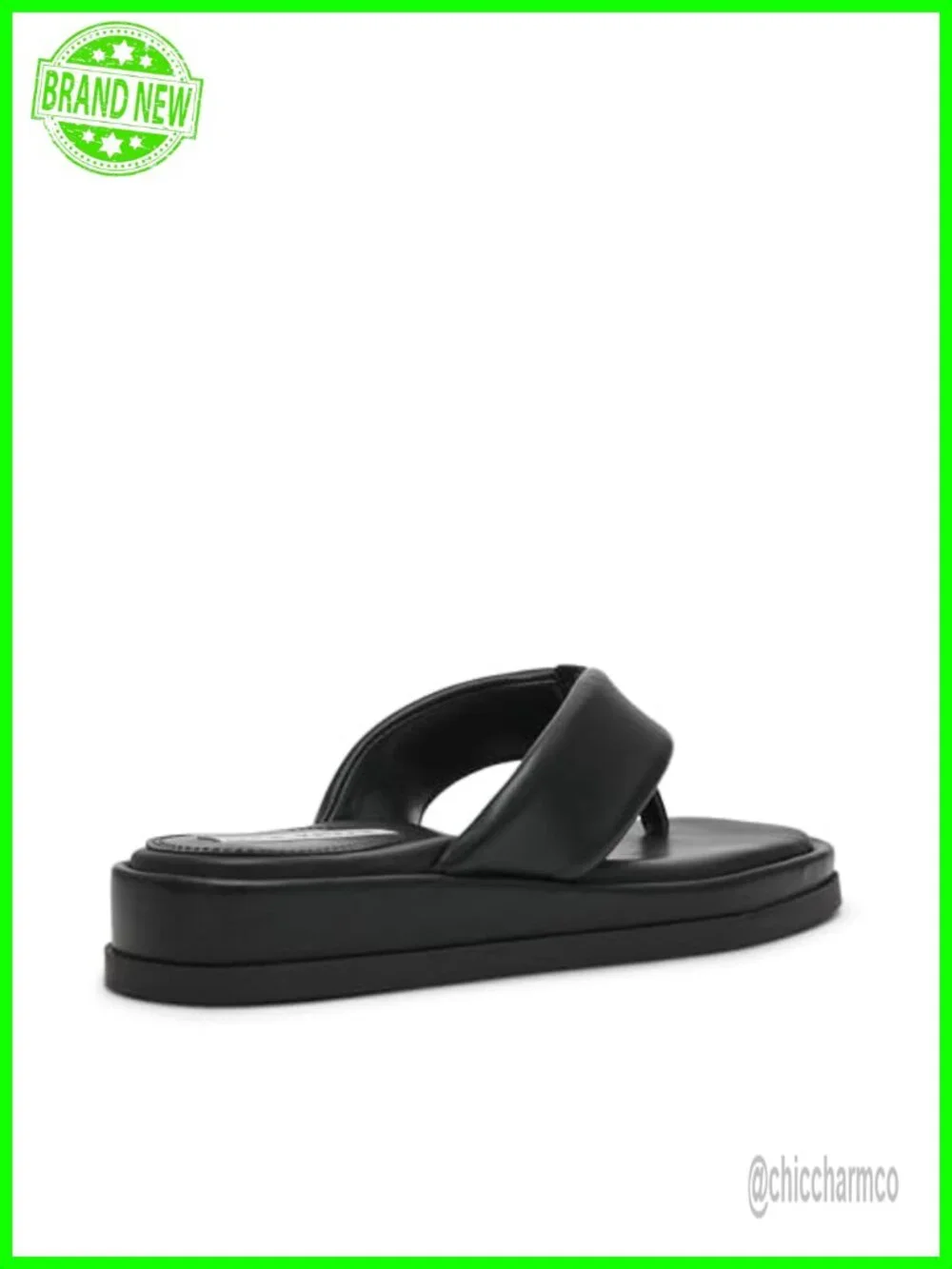 Steve Madden Women's Bella Flip Flop Sandals Flat PU